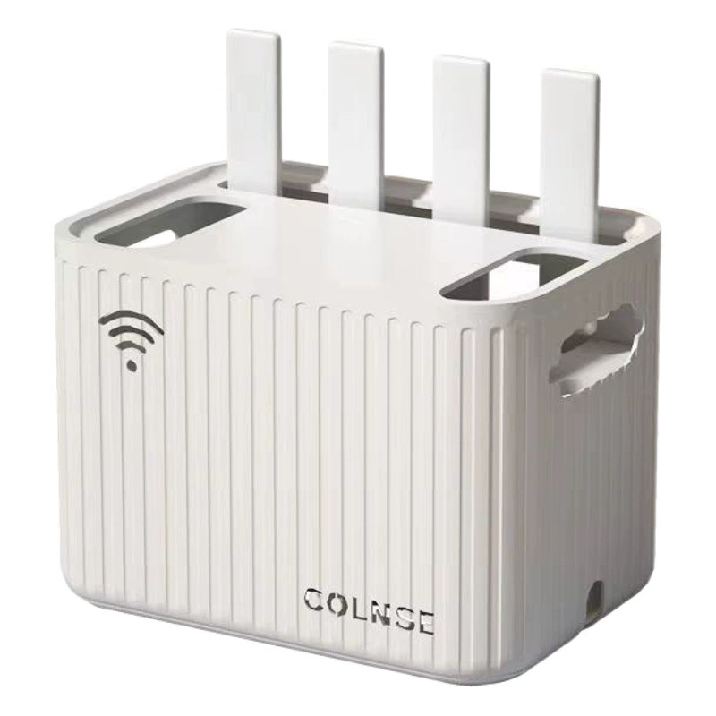 Настенный ящик для хранения беспроводной Wi-Fi ТВ-приставка стойка для маршрутизатора ящик для хранения без перфорации настенный