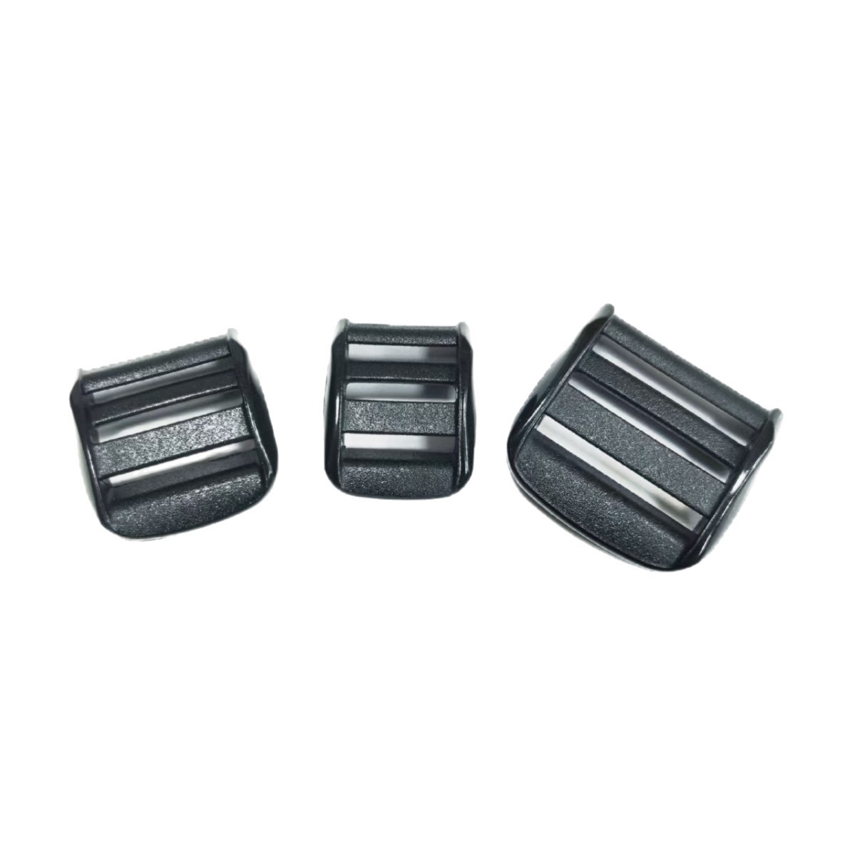 优质多尺寸塑料目字扣 5分塑胶箱包扣具 6分弧形梯扣 2.5CM四档扣