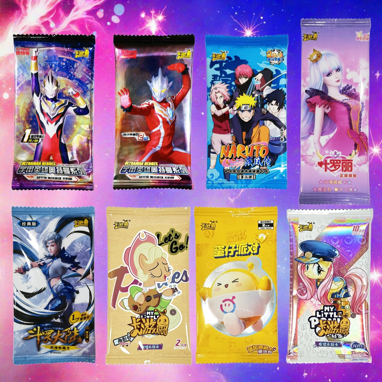 Authentic Card Game Ye Luoli Naruto Cards Fifth Fighting Continent Series Card Pack