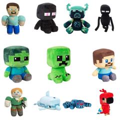 新しいバージョンのマインクラフトMCゲームのぬいぐるみは、私の世界の人形人形を恐れています