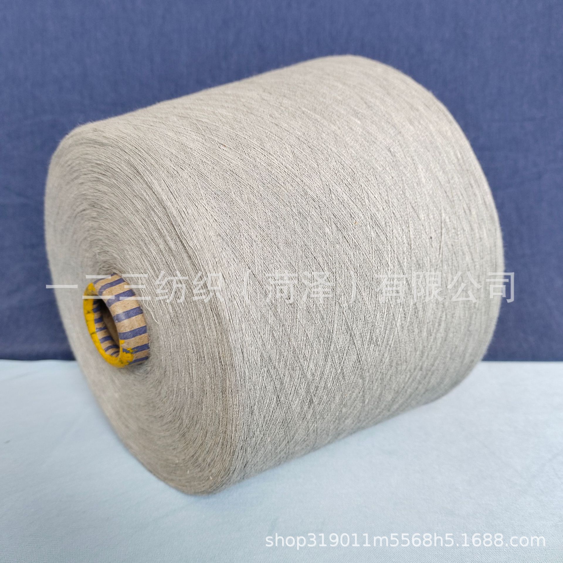 涤纶麻灰色纱 黑色涤纶纱规格齐全现货供应 欢迎订购 细旦涤纶纱