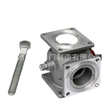 洒水车直通铝合金球阀  洒水车消防接口铝合金球阀 越海阀门