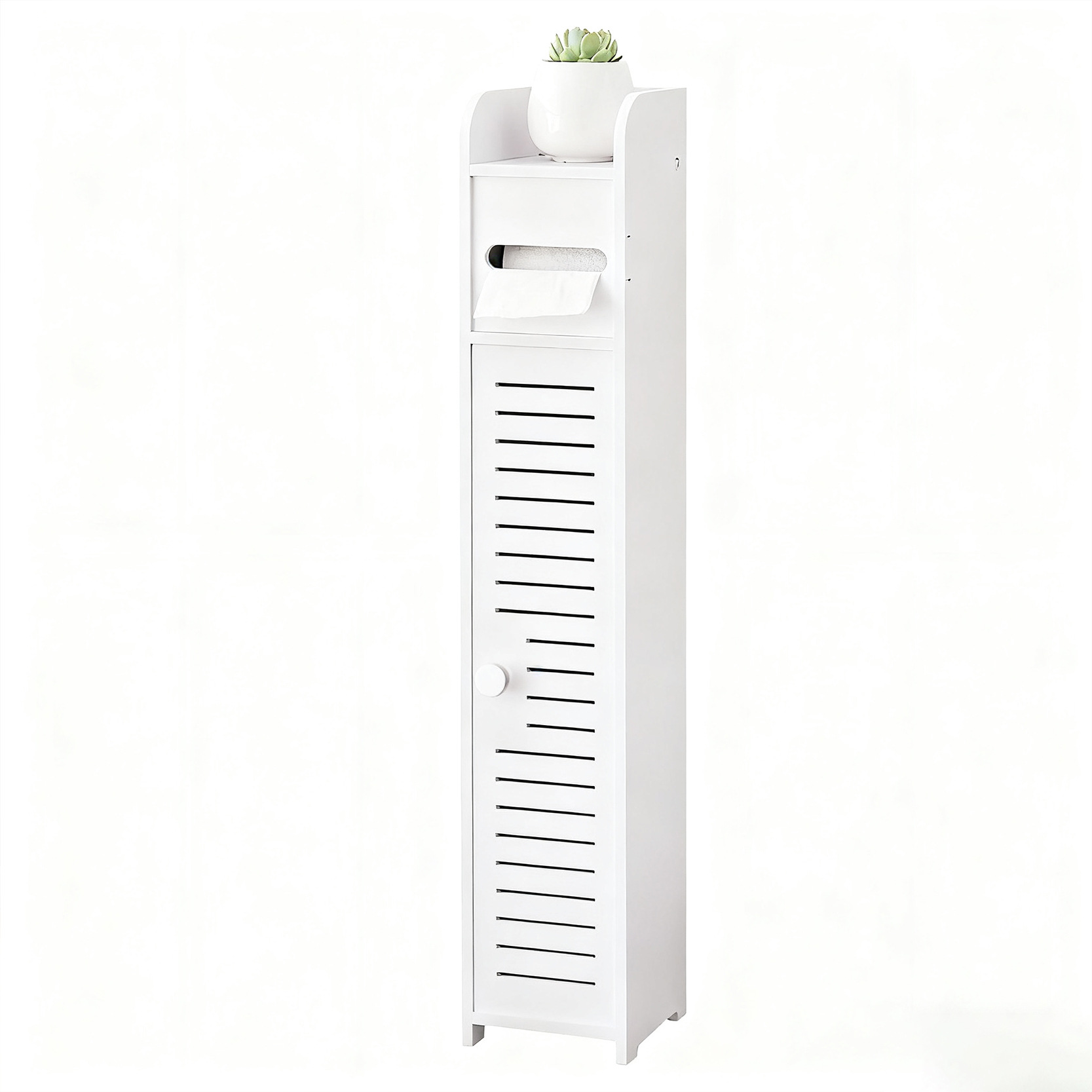 Armario de inodoro hueco de baño gabinete de tejido antibacteriano gabinete de tejido hueco de inodoro gabinete de baño impermeable