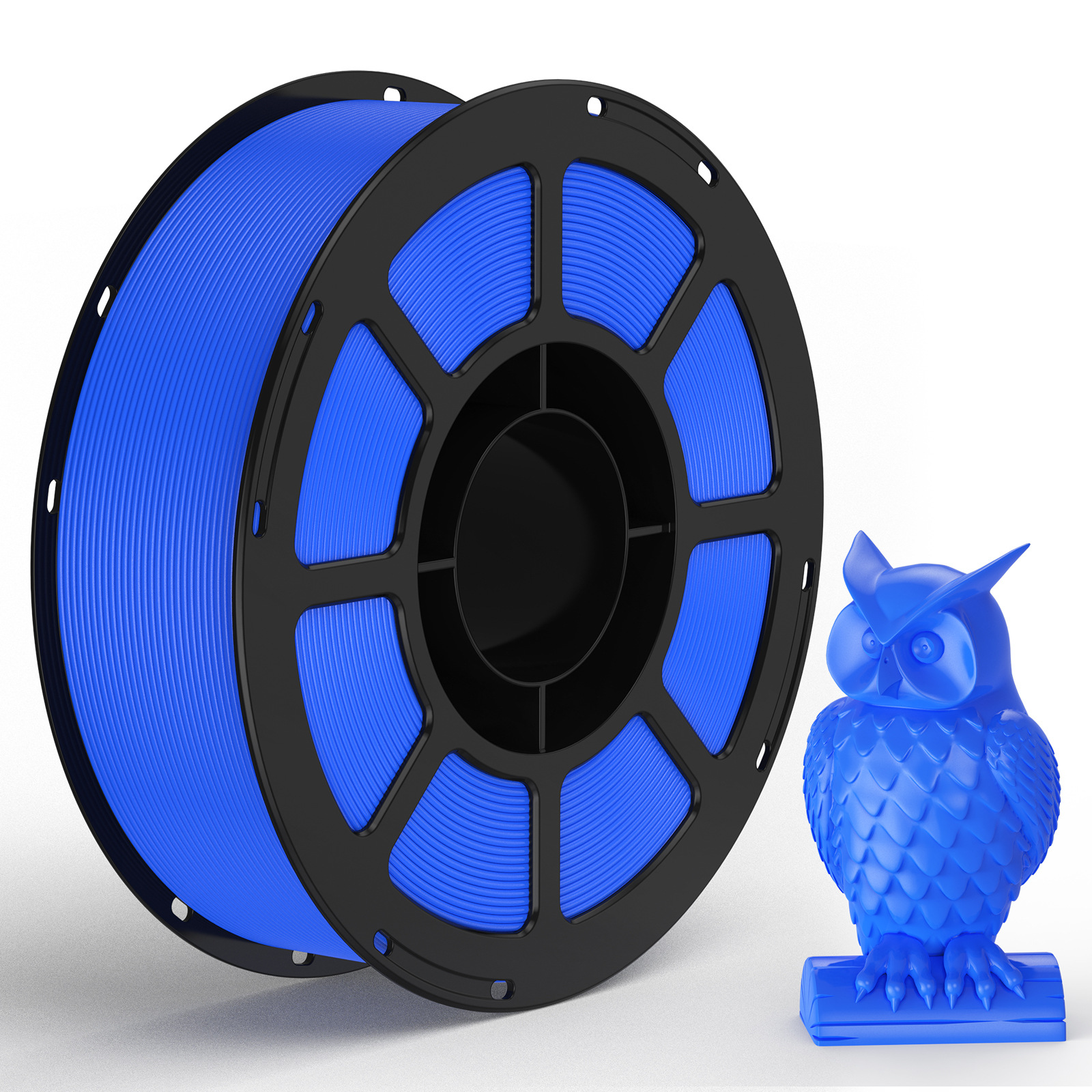 Coredi 3D Printer PETG Material consumible Impresión de alta velocidad 1,75 mm Cinta plana limpia degradable 1KG