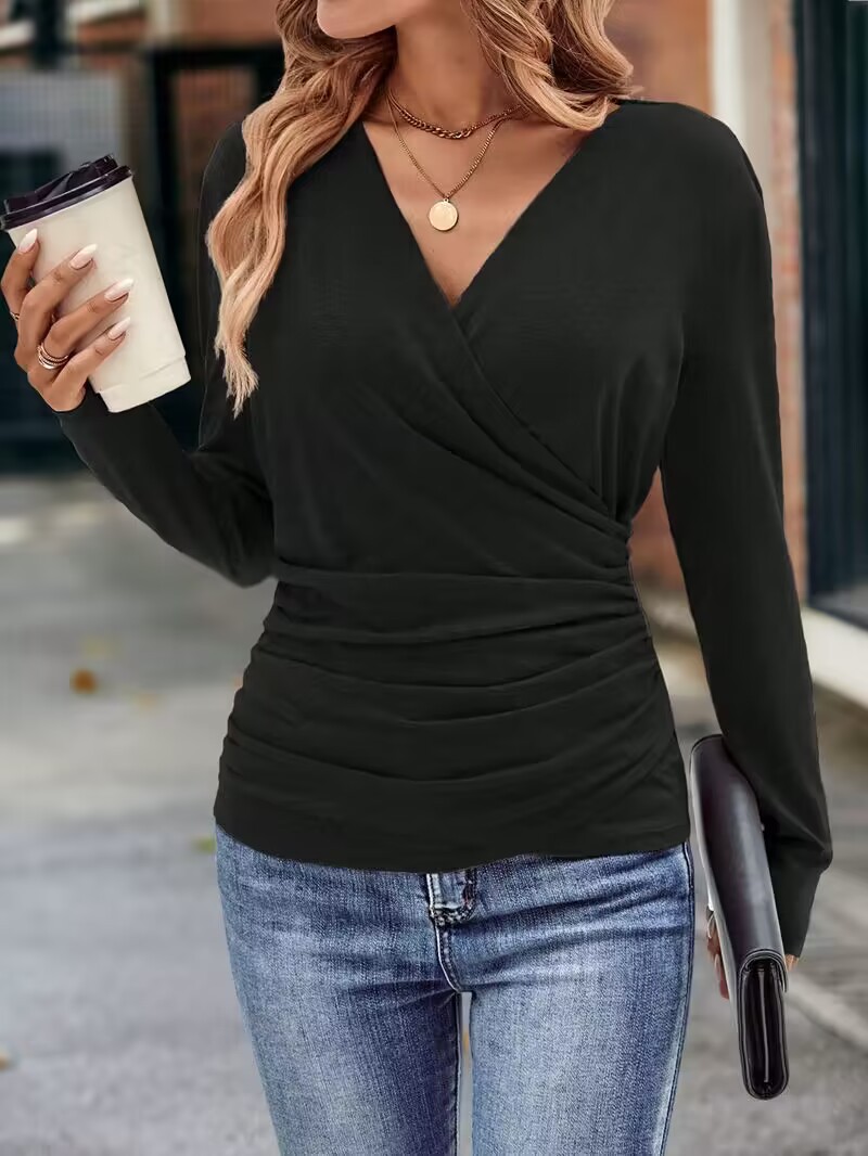 Elegant Long Sleeve Pullover 7