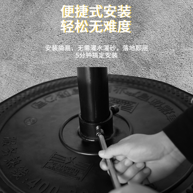 Transfronterizo Kangrui tumbler sandbag hogar boxeo Sanda piso de base de hierro fundido