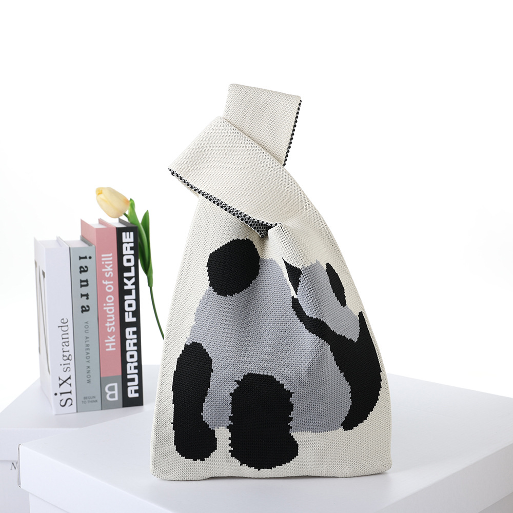 2024 Flying Weaving Bag Tote Bag Versión coreana del nuevo bolso de mano de moda Fabricante de bolsas de compras casuales de gran capacidad para estudiantes