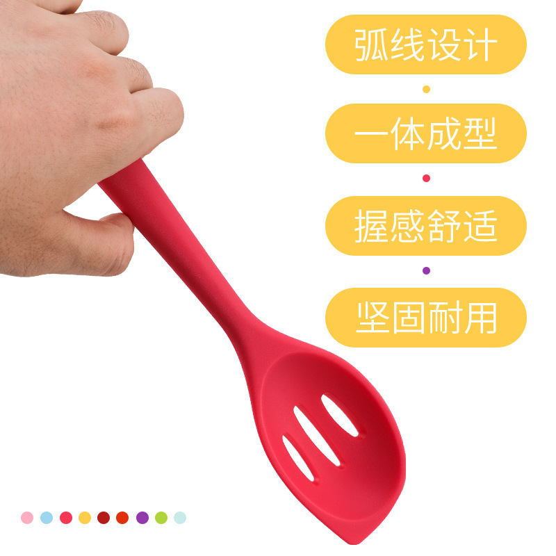 Kit de cocina de silicona panela antiadherente especial de cocina de silicona abrazadera de alimentos raspador cepillo de cocina para hornear 10 piezas