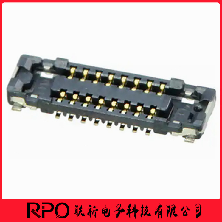 AXG116144 0.35mm间距 16pin 板对板 连接器