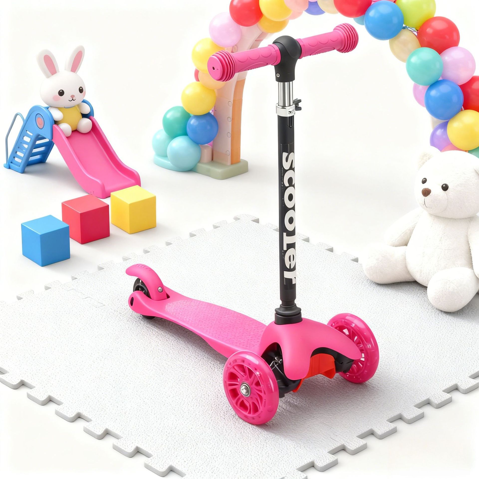 Scooter 8 más de 12 niños niñas scooter patinaje infantil patinaje