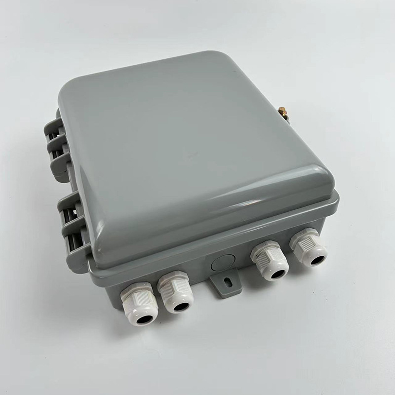 1分16光纤分纤箱24芯光缆分线箱室内外分纤箱 二槽位楼道箱