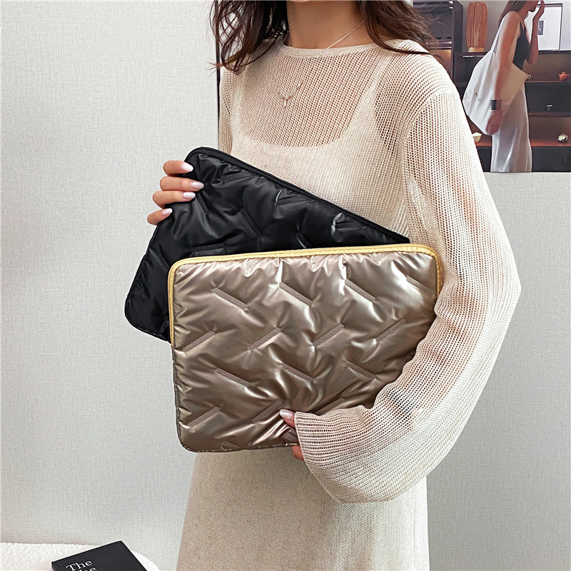 Cross-border tablet storage bag, laptop sleeve bag, splash-proof, shockproof, portable 14inch laptop bag