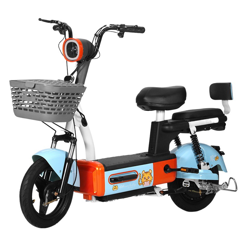 Exportación de nueva bicicleta eléctrica estándar nacional 48V dos ruedas multifuncional coche de batería doble adulto fábrica de tranvía al por mayor