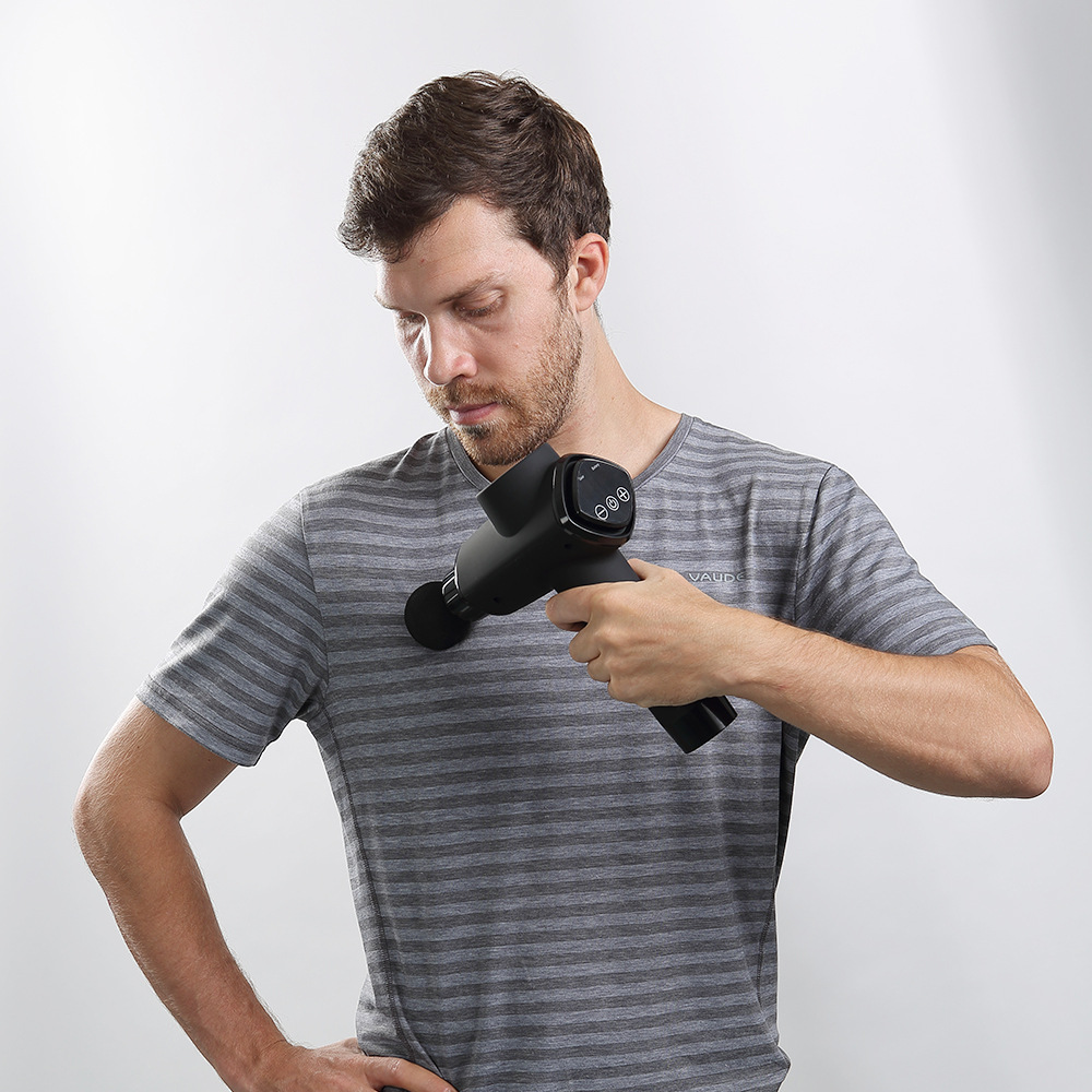 加熱按摩槍可調(diào)節(jié)式溫控肌肉筋膜槍深圳源頭工廠