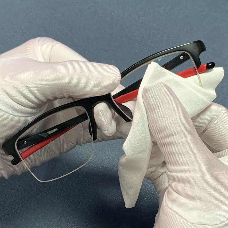 Nano polishing cloth for phones, tablets, computers, professional monitors, car screens, lenses - hairless wiping and cleaning cloth