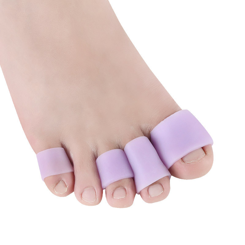 Silicone Toe Cover Thumb Care Cover Big Toe Valgus Overlapping Toe Cover Care Eyes Toe Protection Cover