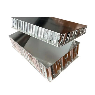 Stainless steel mirror honeycomb panel office building shopping mall ceiling decoration factory wholesale 5