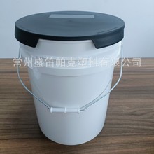 高透明洗车桶韩式大提手配置桶盖三款可选13L可配洗车网