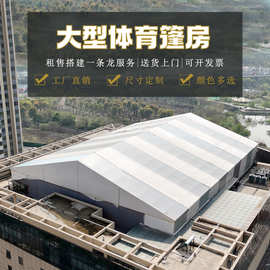 20X30户外篷房篮球场羽毛球场馆游泳馆铝合金蓬房活动展览帐篷