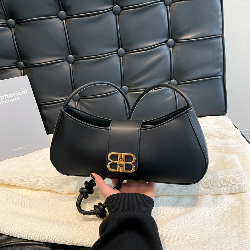 2024 invierno nueva moda francés bolso de cercanías axila nuevo bolso femenino bolso de hombro bolso de mensajero portátil