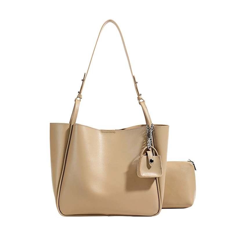 Japanese retro capacious underarm bag