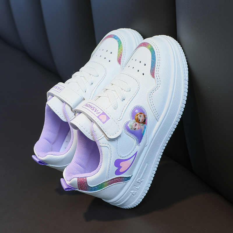 Zapatos para niñas para estudiantes 2025 modelos de primavera y otoño, zapatos deportivos para niños de mediana edad, zapatos para bebés, zapatillas casuales, zapatos para niños para niñas