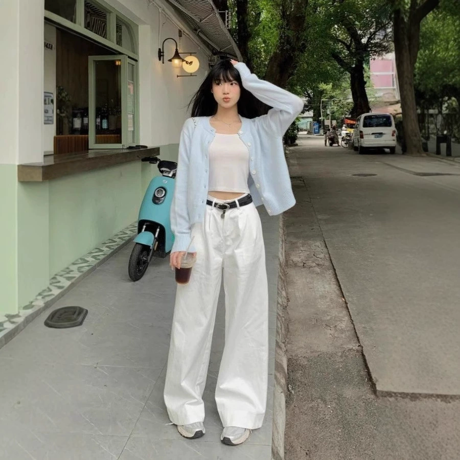 2024 новый высококачественный свитер-кардиган с молочным узором, женский вязаный короткий кардиган для ранней весны