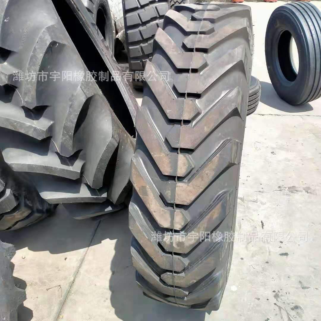 场站集装箱轮胎14.00-24 叉车实心轮胎