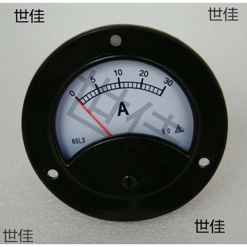 65L3指针式电流表20A30A40A50A60A300V充电机表头65T3