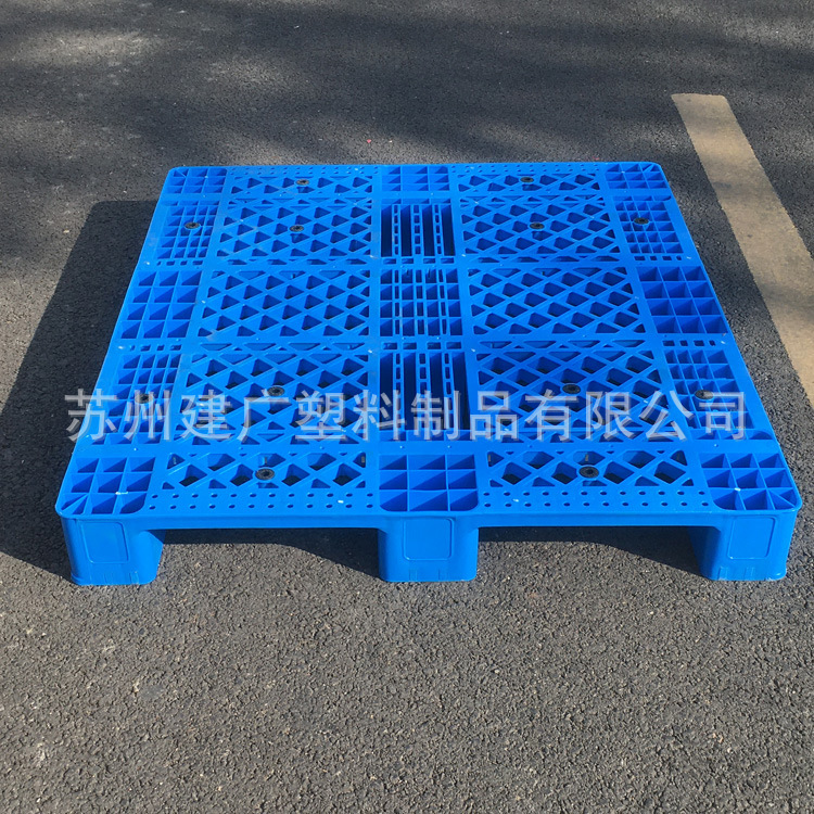 厂家直销1412网格川字型可加10根钢管纺织物流托盘1400*1200*150