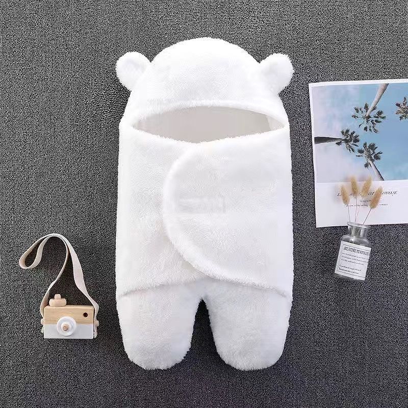 Bebé abraza bolsa de dormir otoño-invierno engrosado frío y cálido recién nacido paquete de salida - mes
