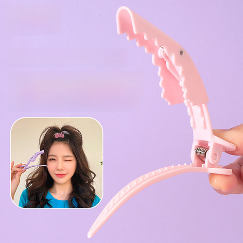 LMLTOP Hair Crocodile Hair Clip Hair Styling Position Clip Facial Makeup Hair Perm Dye Partition Hair Clip Without Trace SY113