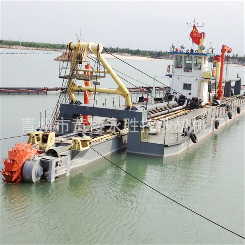 江苏南通挖泥船河道湖泊港口绞吸式斗轮式挖泥船清淤船现货生产厂