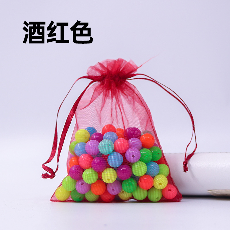 Bolsas de hilo en stock al por mayor bolsas de hilo de cuerda de dibujo bolsas de regalo bolsas de regalo dulces bolsas de almacenamiento bolsas de joyas