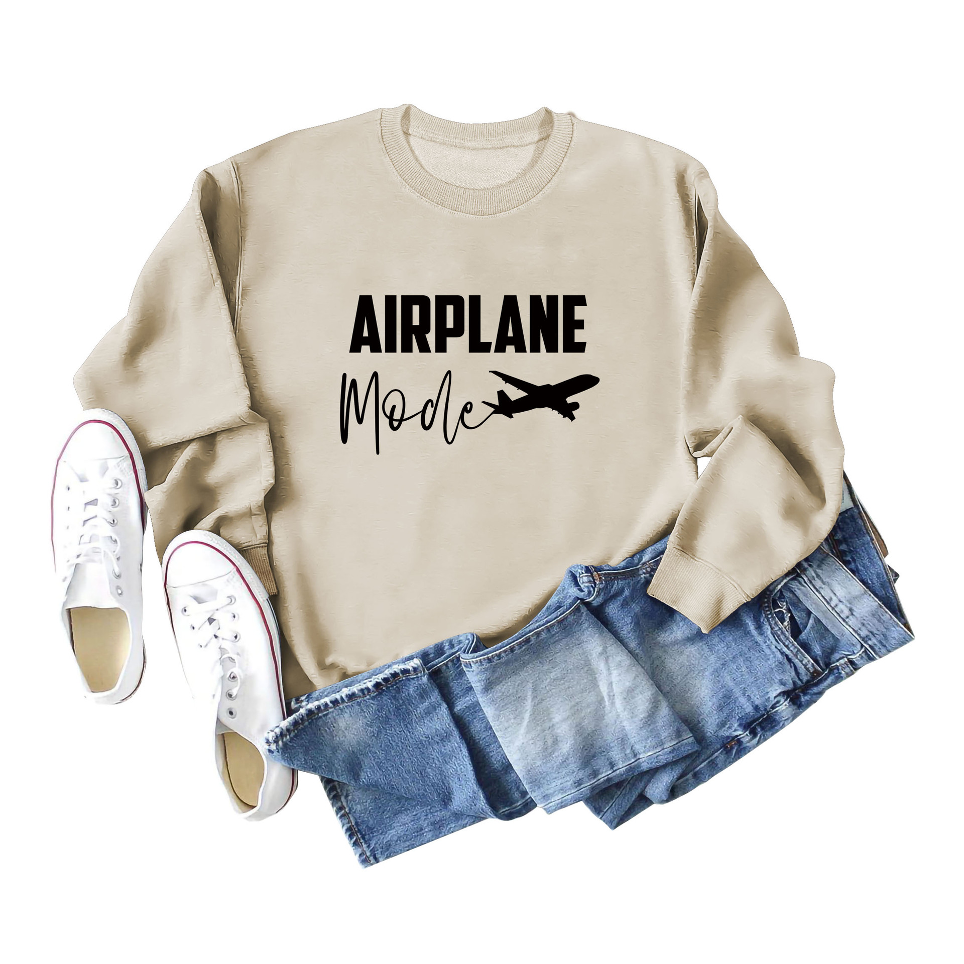 Avión europeo y americano Amazon estación independiente deseo Comercio exterior letras europeas y americanas más el tamaño de las mujeres de otoño e invierno suéter al por mayor