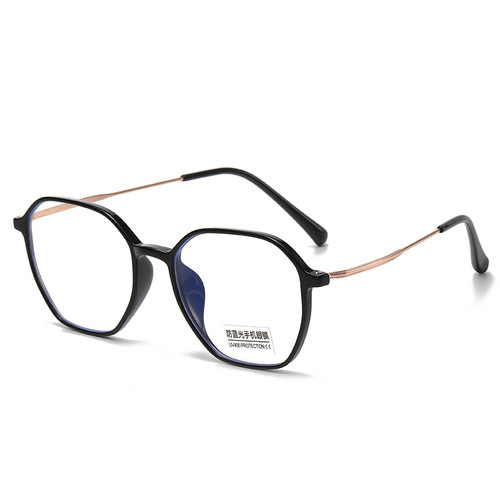 Hot-selling item recommended by influencers, non-clashing anti-blue light glasses, can be paired with myopia prescription frames, stylish and face-friendly.