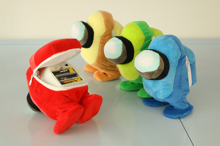 among us狼人杀公仔杀破狼毛绒玩具会走路学说话详情6.