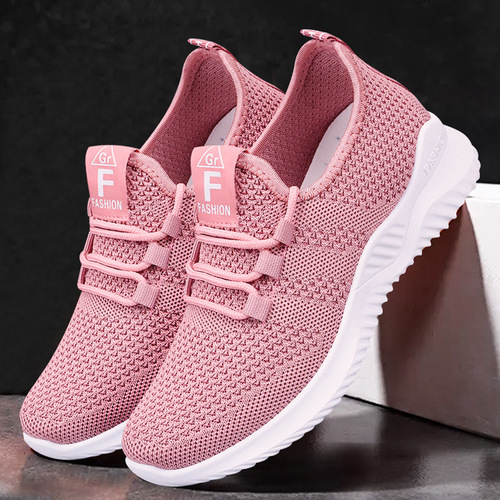 Women's 2025 Lightweight Casual Running Shoes Breathable Non-Tiring Women's Soft Sole Sports Shoes