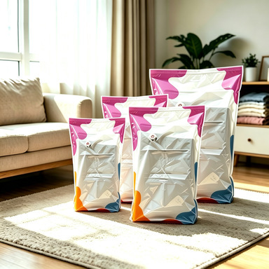 Vacuum compression bag, thickened and large-capacity, no need for air extraction, specialized for storing clothes and quilts, a magical luggage sealing bag Vacuum compression bag, thickened and large-capacity, no need for air extraction, specialized for storing clothes and quilts, a magical luggage sealing bag