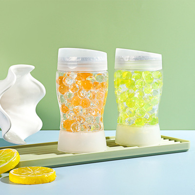 心巧LED水晶香珠车用芳香剂家用除臭香珠空气清新剂|ms