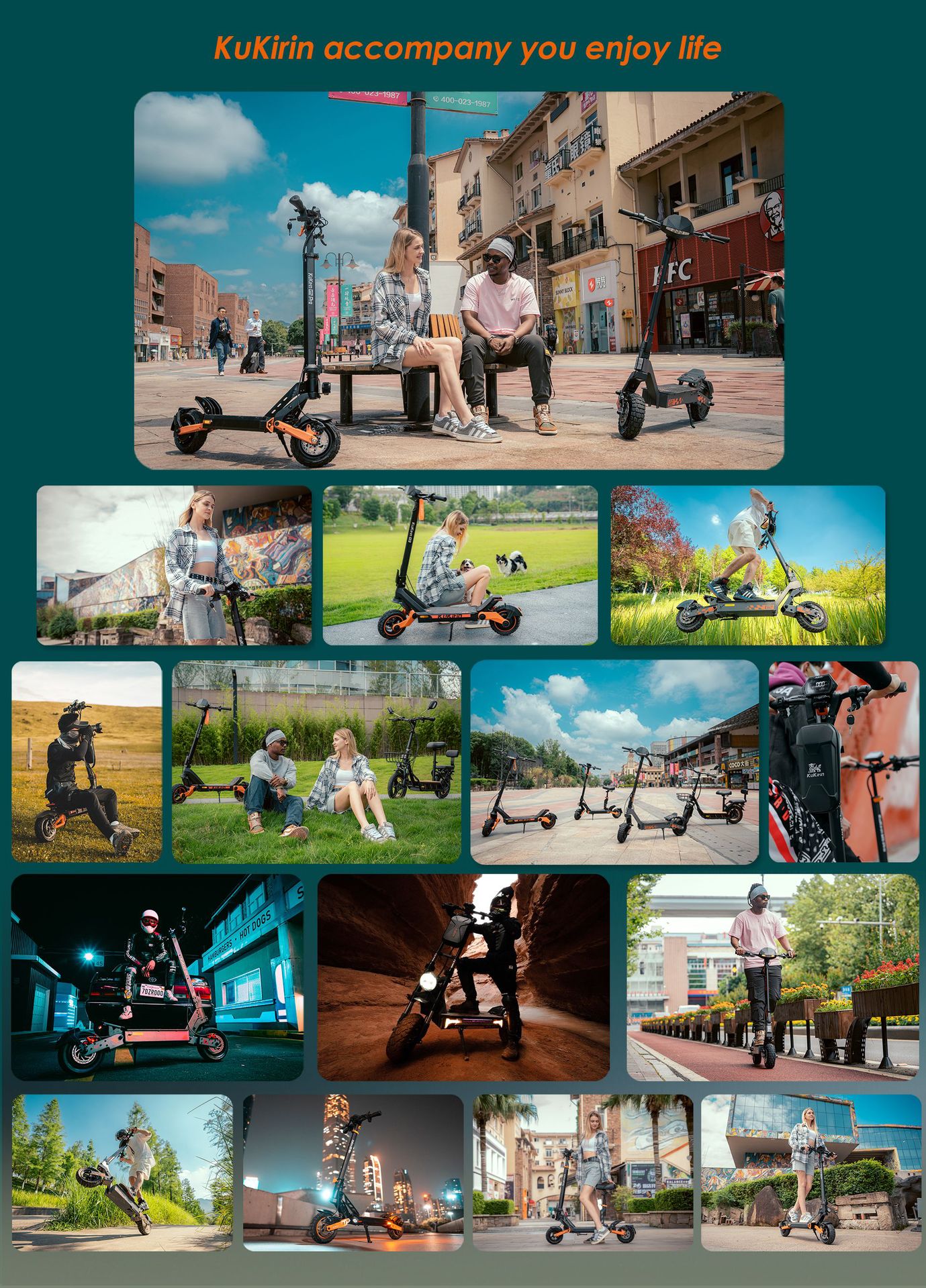 Kukirin G2Pro Electric Scooter Can Be Used for Sitting and Riding, Three-In-One 90% off Wheel Electric Mobility Scooter