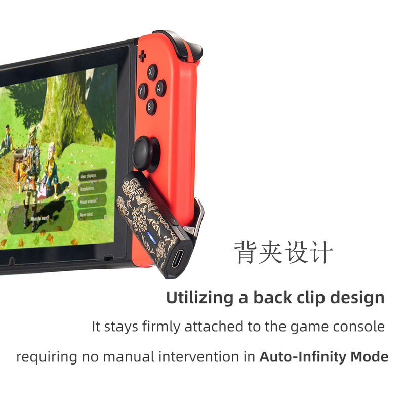 Etiqueta amiibo emulador NFC NTAG215 UID conmutador de conexión Bluetooth recargable