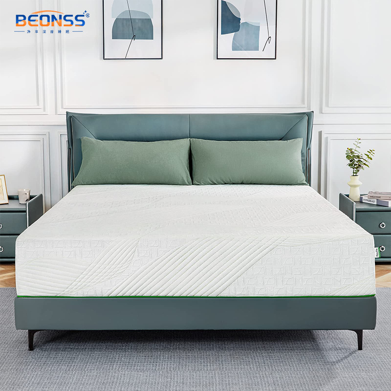 Three Layer Memory Foam Mattress Cover Breathable Cooling Gel Memory Foam Thickened Mattress