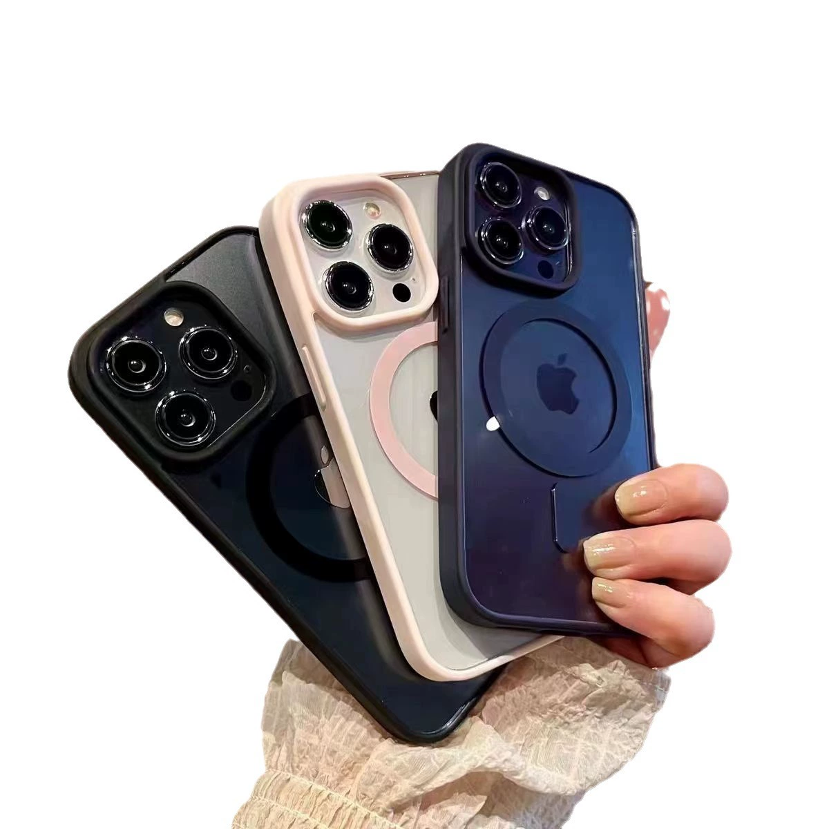 Чехол совместимый с Apple, акриловый чехол для iPhone 15, защитная сумка, защитный чехол, iPhone, защита от падения