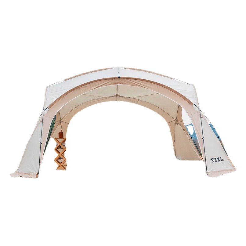 Tres poco burro tienda al aire libre cúpula dosel sobredimensionado toldo protección solar al aire libre camping equipo camping viento