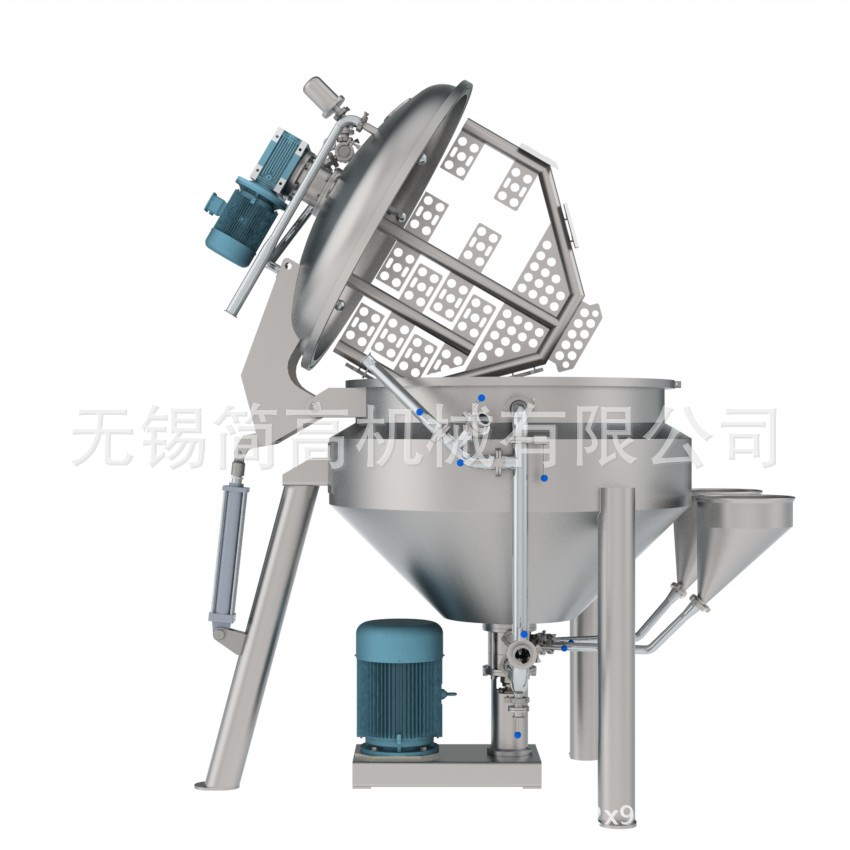 供应 1000L SPP下均质外循环 食品酱料乳化机 沙拉酱 蛋黄酱