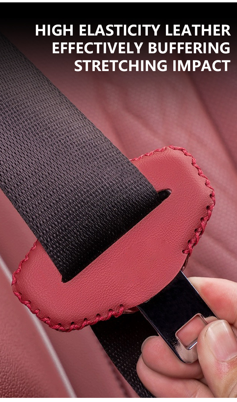 Car safety plug with bayonet protective cover car creative practical anti-collision anti-wear anti-collision safety belt protective cover