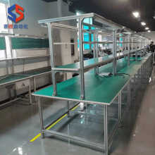 蘇州防靜電工作台 生產線工作台 電子廠裝配桌子雙面流水線操作台