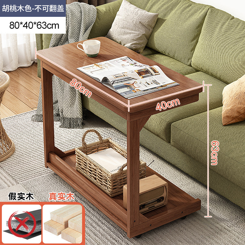 Mesa de cabezal de cama creativa móvil dormitorio pequeño mesilla de cabecera doméstica armario simple mesa de estilo medieval de lujo