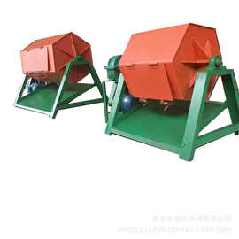 火烧铁批量处理打磨抛光就六角八角自动化研磨机镀锌件打磨机图片